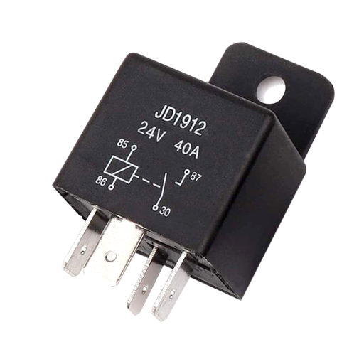 [7774] Relay 4 Pin JD2912 24V 40A
