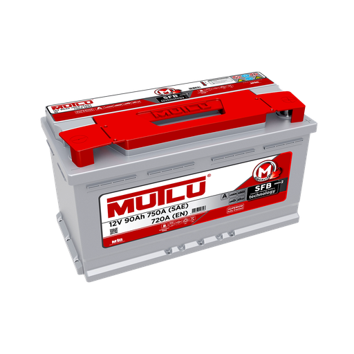 [4023] Battery 12V 90Ah (Turkish Made) Brand:Mutlu