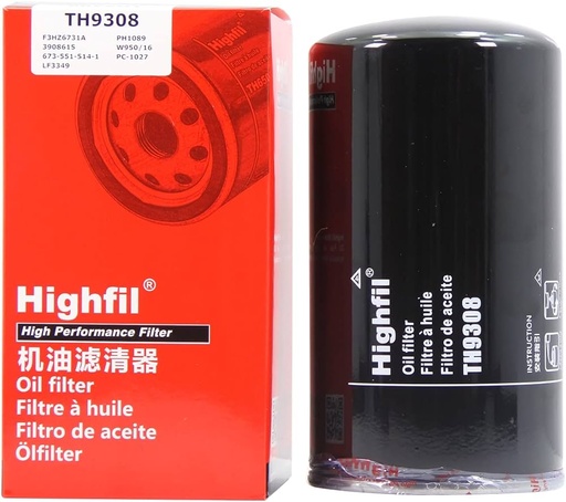 [10535] Oil Filter TH9308 Brand: Highfil