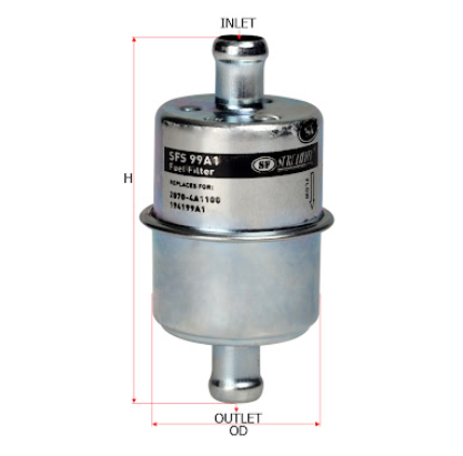 [12455] Fuel Filter SFS3032 (SURE FILTER)