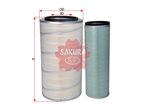 [1748] Air Filter A-1840-S (ECOGUARD)