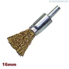 [11158] Steel Brush Gold 16MM