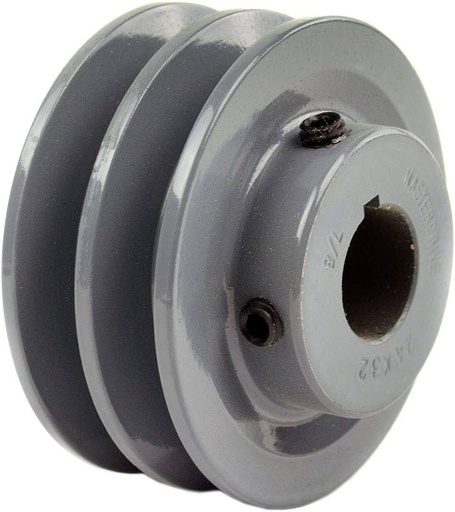 [11683] V Belt Pulley 4" B Double