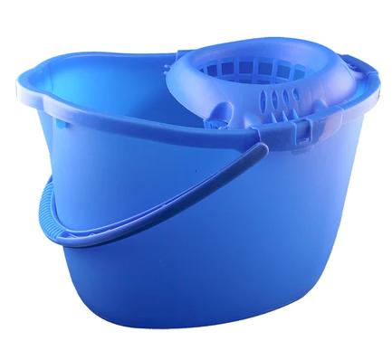 [12431] Mop Bucket Square 15L Blue