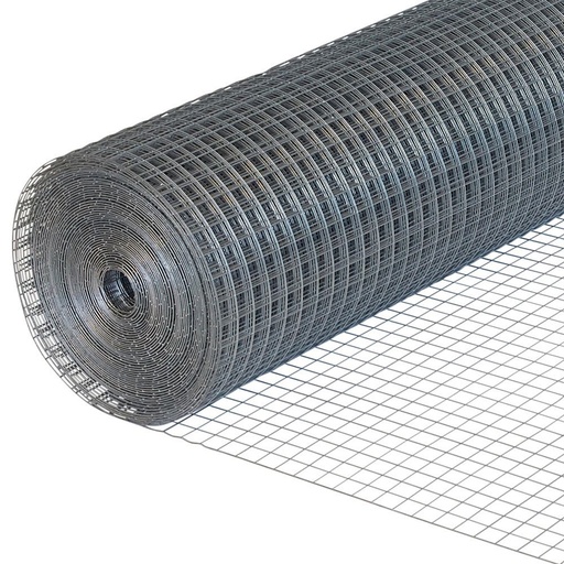 [12445] Mesh-Wire GI Welded 1-1/2" X 1/2" X 1Mtr X 25M