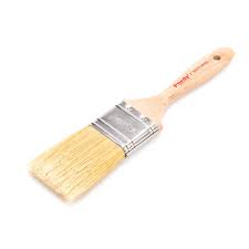 [3456] Paint Brush White Bristle 2"
