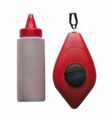 [5934] Chalk Line Powder With Reel Red 30Mtr