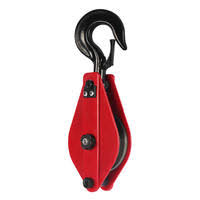 [6305] Snatch Block Hook Type, 1 Sheave 3.2T