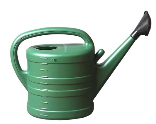 [6378] Pvc Garden Watering Can 12L Green