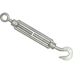 [7507] Turnbuckle - Hook & Eye, GI, 