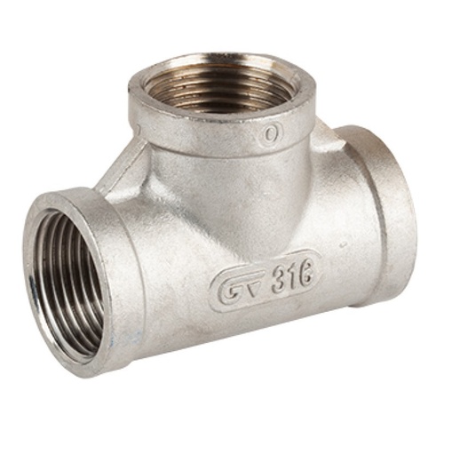[7871] SS316 Tee 1-1/2" T/T