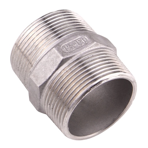 [7875] SS316 Hex Nipple 1"