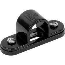 [7879] Conduit Spacer Bar Saddle 20MM Black