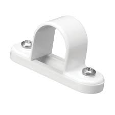 [7882] Conduit Spacer Bar Saddle 25MM White