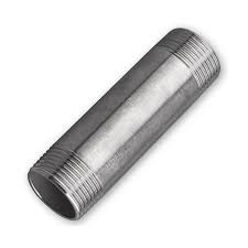 Barrel Nipple SS316, 1" X 6" Sch 40 