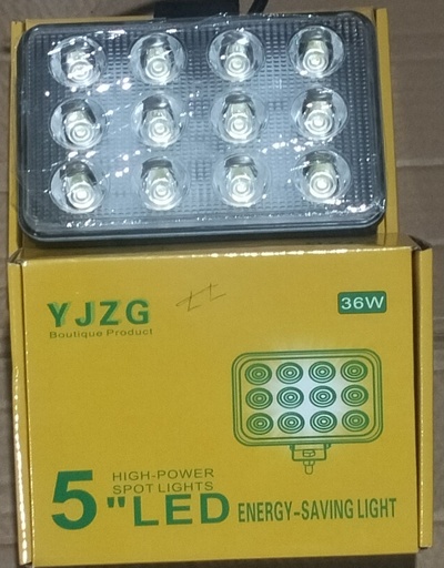 [12252] Led Dc Light 5" (Left-Small) 9-30V/36W YJZG