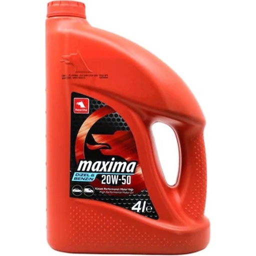 [11472] Petrol Ofisi Maxima 20W-50 Multigrade Motor Oil [4Ltr]