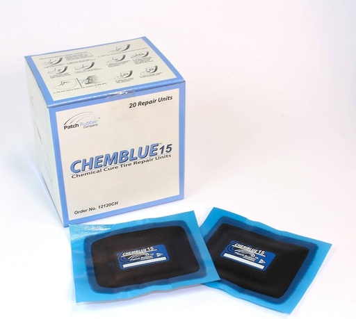[9507] Tire Patch Chemblue35 (5")
