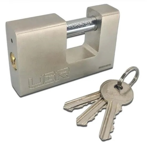 [12494] Padlock Silver Color 80MM-Jumlee