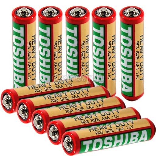 [5822] Battery AAA Size 1.5V (24Pcs/Pack) Toshiba