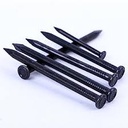 [5982] Concrete Steel Nail Black 1" Tuf-Fix