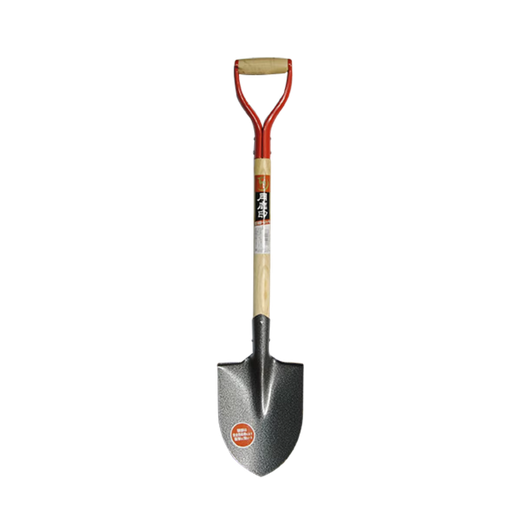 [5988] Shovel - Pointed, D Handle Wooden, 60CM 