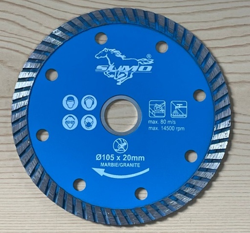 [6000] Sumo-Diamond Disc 4" (105*20MM),Turbo  