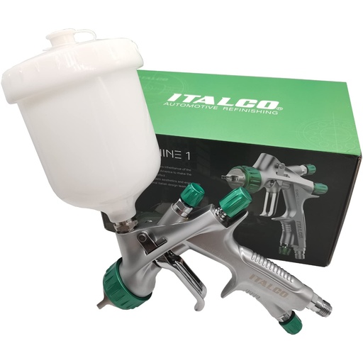 [6222] Spray Gun Azurite !Talc Shine-1 Vamp L.3MM 9-llCFM