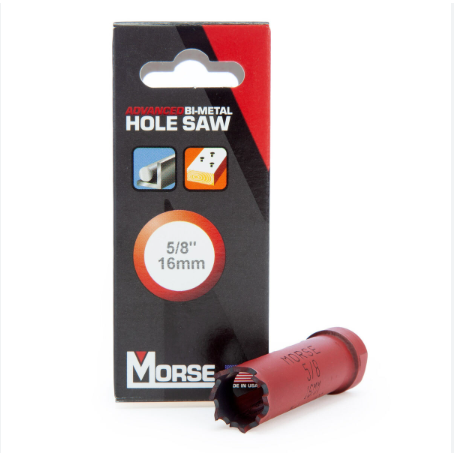 [6271] Hole Saw Morse 16MM-5/8" Kilo 168311/177108