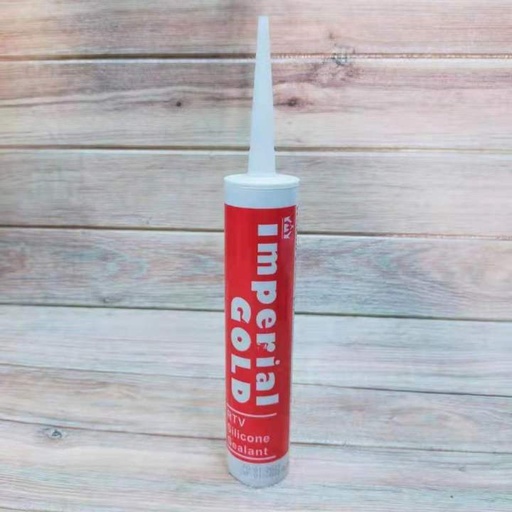[6399] Silicone Sealant White Imperial Gold Brand (24P/Box)