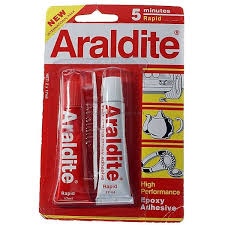 [6410] Fast Setting Epoxy Araldite (2X17Ml) 5Minutes