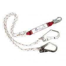 [7061] Midas Rope Double Hook Shock Absorber Lanyard