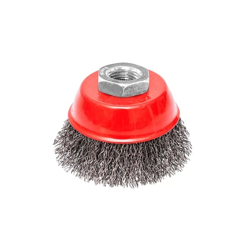 [8492] Cup Brush - Crimped Wire 3" M10*1.5