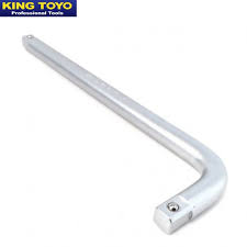 [7356] L Handle 1/2 X 12" Chrome Denfos