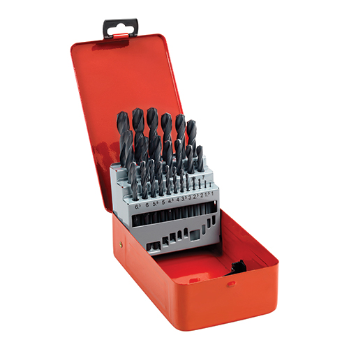 [9170] Drill Bit Black 1-13Mm 25Pcs/Set