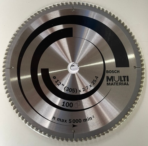 [12294] Wood Saw Blade 12" (305*2.7*25.4MM) 100P Bosch