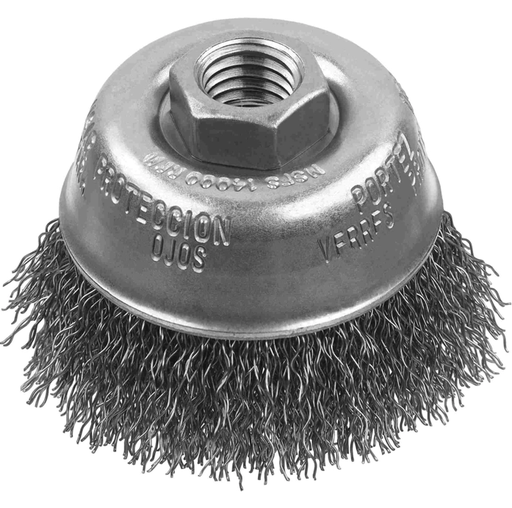 [12506] Cup Brush - Crimped Wire 65MM*M10