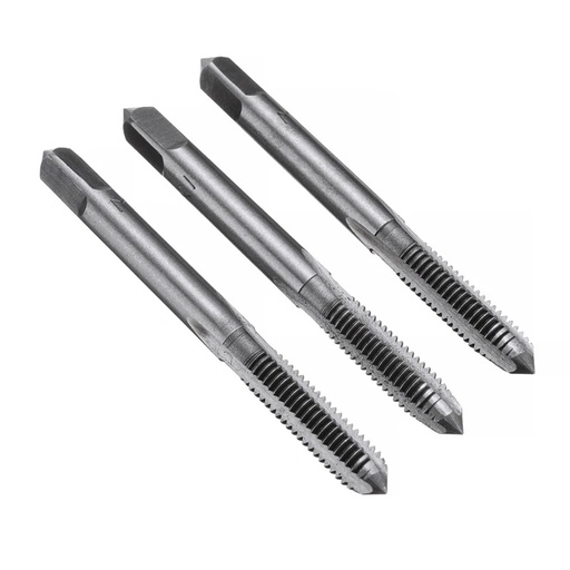 [13032] Carbon Steel Hand Taps 1/8" X 40 BSW (3Pcs) - Triangle Uk