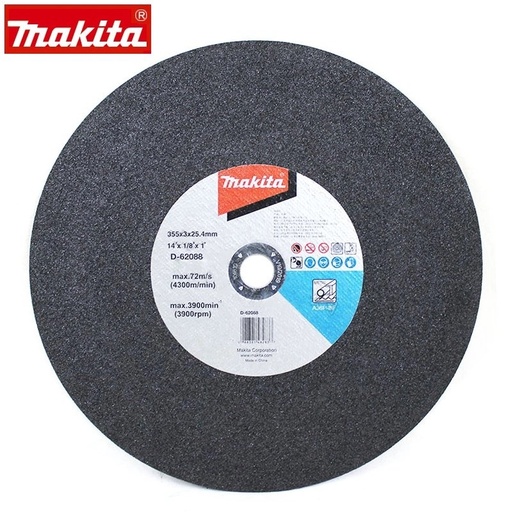 [458-M] Metal Cutting Wheel 14" (355*3*25.4MM) Makita