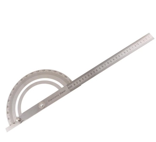 [8411] Protractor 0-180 15" HUADA