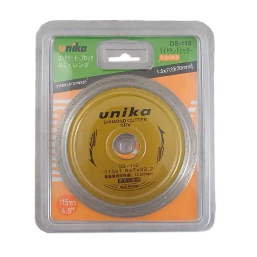 [9252] Unika- Concrete Cutting Disc 4.5" (115*1.0*22.2MM) 