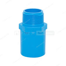 [13573] PVC Fitting - Valve Socket 1/2" High Pressure 13.5, TS Blue