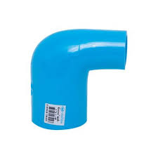 [13592] PVC Fitting - Reducing Elbow 1" x 1/2", High Pressure 13.5, TS Blue