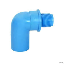 [13599] PVC Fitting - Valve Elbow, 1" High Pressure 13.5, TS Blue