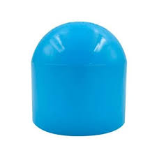 [13608] PVC Fitting - End Cap, 4" (HP) 13.5, TS Blue