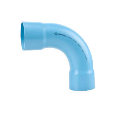 [13654] PVC Fitting - Short Bend 90Deg, 1"High Pressure 13.5, TS Blue