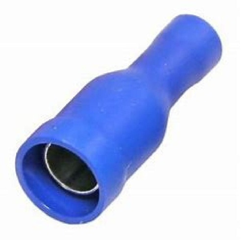 [13697] Wire Connector Female Bullet Type Frd2-156 (Blue)