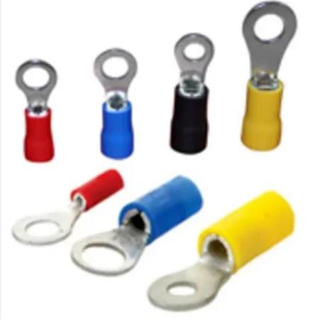[13709] Wire Lug Ring Type Rv5.5-8 (Yellow) (RING TYPE)