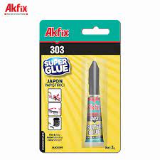 [13847] Akfix 303 Super Glue 3G