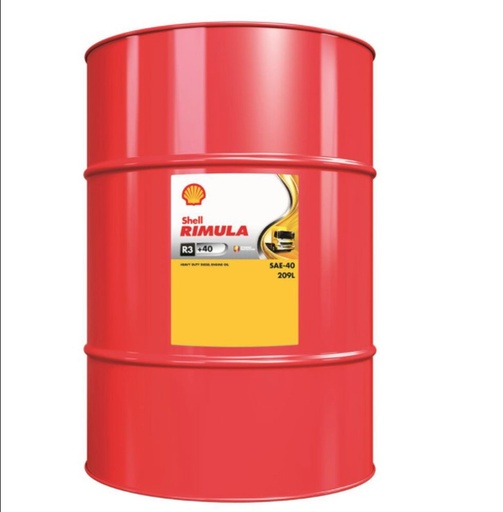 [6771] Shell Rimula Engine Oil (DS30) R3+40 [209Ltr](SAE-40)